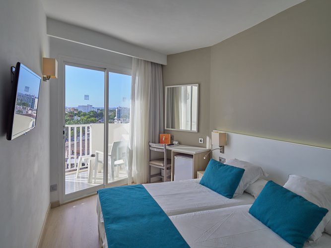 Chambre double avec vue piscine BQ Delfín Azul 4* Puerto de Alcudia