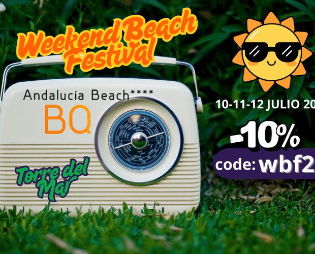 Weekend Beach Festival BQ Andalucía Beach 4* Málaga - Torre del mar Weekend Beach Festival BQ Andalucía Beach 4* Málaga - Torre del mar