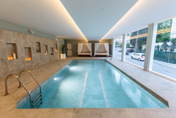 Piscina interior BQ Bulevar Peguera 4*- Sólo Adultos Paguera