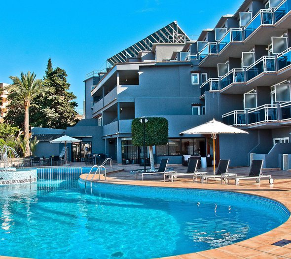 Außenbereiche BQ Augusta Hotel Palma de Mallorca
