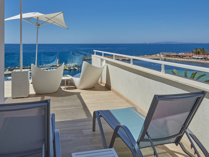 Double supérieure vue mer frontale BQ Aguamarina Boutique Hotel 4* Playa de Palma