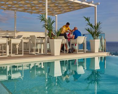 ROOFTOP BAR BQ Aguamarina Boutique Hotel 4* Playa de Palma ROOFTOP BAR BQ Aguamarina Boutique Hotel 4* Playa de Palma
